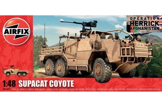 Airfix 1:48 Coyote Modellbil for Modellbygging