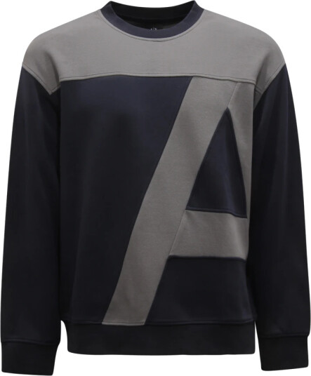 Armani Herre Gensere & Hettegensere Blå L,