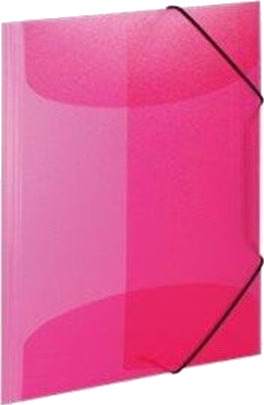 HERMA 3-flap folder - for A3 - translucent pink