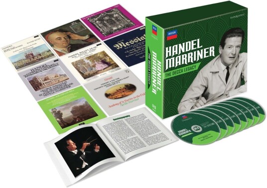 Neville Marriner Handel Marriner: The Decca Legacy CD
