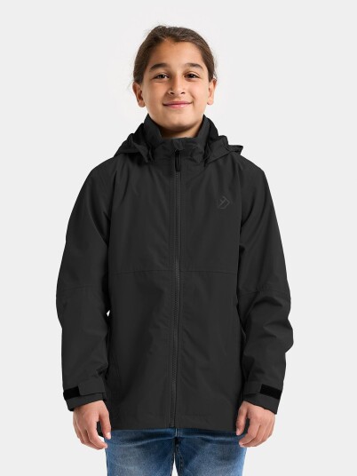 Didriksons Kids' Piko Jacket 9 Black 130 Didriksons Kids' Piko Jacket 9 Black 130