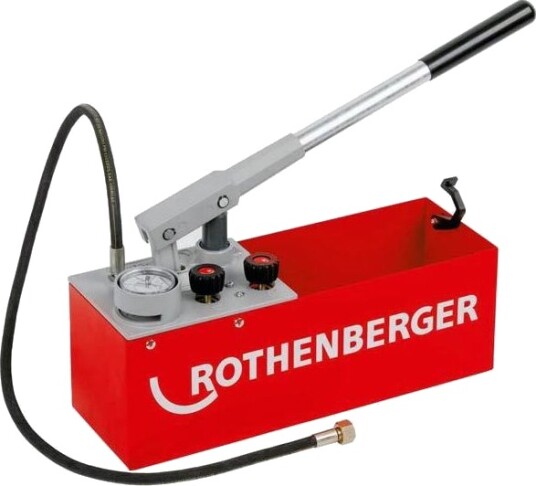 Rothenberger RP 50-S Prøvetrykkingspumpe 60 bar 12 liter for VVS
