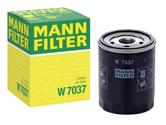 Oljefilter MANN FILTER W 7037 Oljefilter MANN FILTER W 7037