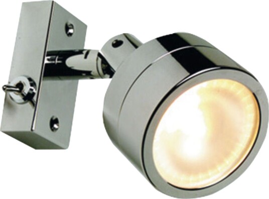 Laguna leddet lyskaster i forkrommet messing Laguna leddet lyskaster i forkrommet messing