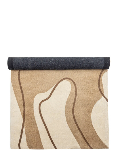 Bloomingville Volano Rug Nature Cotton Beige ONE SIZE Bloomingville Volano Rug Nature Cotton Beige ONE SIZE
