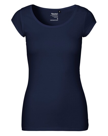 Neutral Organic - Ladies Round neck Short Sleeve Tee Blå