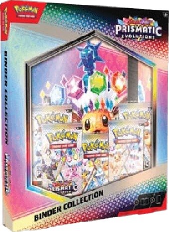 Pokemon Prismatic Evolutions Binder Collection