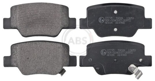 Bremseklosser sett A.B.S. 37735 Bremseklosser sett A.B.S. 37735