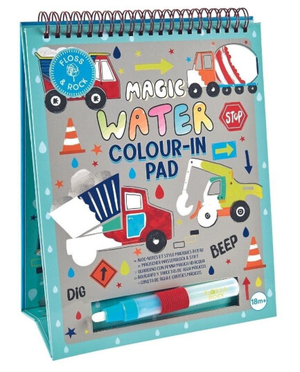 FLOSS & ROCK Construction Easel Watercard and Pen 44P6438