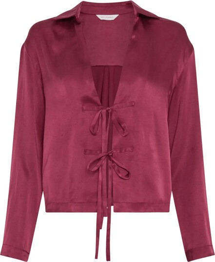 MSCH Copenhagen Mschshaelan Shirt   Burgundy   S