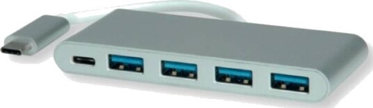 Roline 14.02.5061 Usb Type-C Usb 3.2 Gen 1 3.1 Gen 1 Type-A Usb 3.2 Gen 1 3.1 Gen 1 Type-C 5000 Mbit/S Sølv 181 Mm 94 Mm