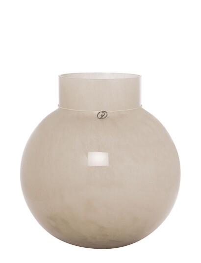 Ernst Glassvase Beige H25CM