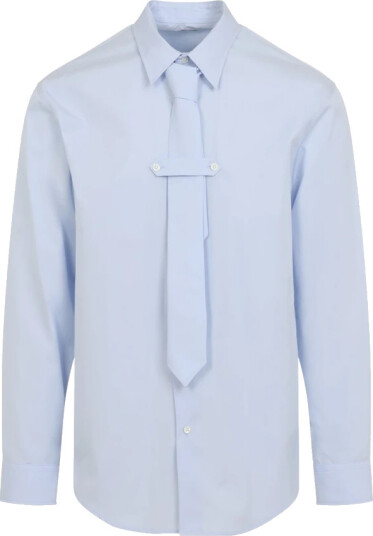 Dries Van Noten Herre Skjorter Blå L,