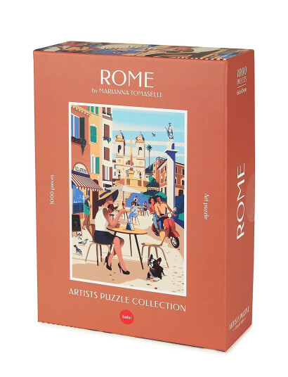 Balvi Puslespill Roma 1000 Stk Brown One Size Balvi Puslespill Roma 1000 Stk Brown One Size