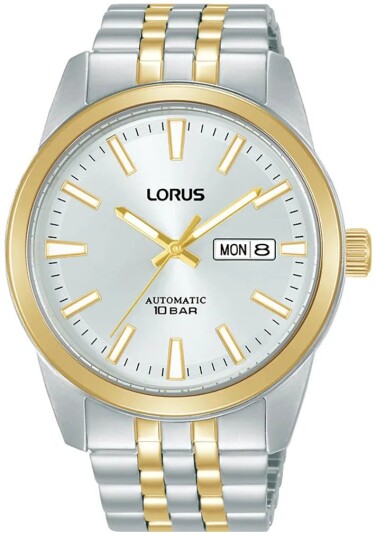 Lorus Herreklokke RL494BX9 Classic Sølvfarget/Gulltonet stål Ø42 mm Lorus Herreklokke RL494BX9 Classic Sølvfarget/Gulltonet stål Ø42 mm