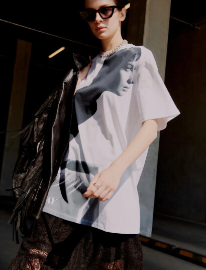 2NDDAY 2Nd Aralis Tt Overwashed Jersey White XXS