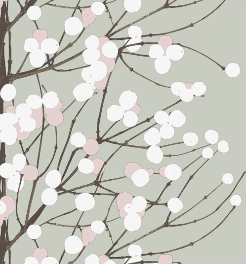 Marimekko Lumimarja serviett 33x33 cm 20 pk Sage