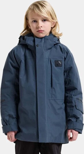 Didriksons Gabbro Kids" Jacket Navy 160