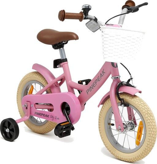 Pinepeak Retro City Barnesykkel 12 Tommer