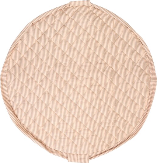 Play&Go Lekematte Ø120 cm Soft Organic Striper Brown Play&Go OneSize Lekematte Beige Brun Play&Go Lekematte Ø120 cm Soft Organic Striper Brown Play&Go OneSize Lekematte Beige Brun