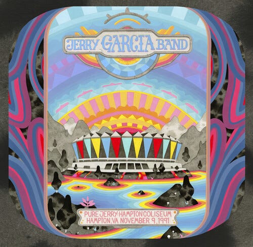 Jerry Garcia Pure Jerry: Coliseum Hampton Va November 9 1991 LP/Vinyl