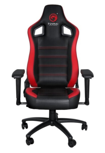 Marvo Ch-118 Pc-Gamingstol 150 Kg Universell Stål Sort Rød Pvc