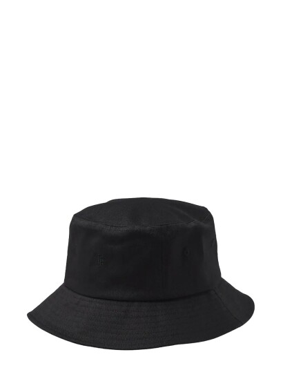 Upfront Mini Organic Bucket Hat - Black - LXL Upfront Mini Organic Bucket Hat - Black - LXL