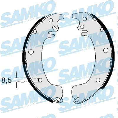 SAMKO 83130 Bremsesko sett SAMKO 83130 Bremsesko sett