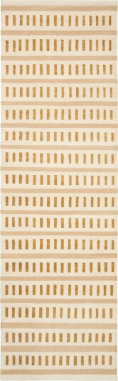 Ladakh Ullteppe 80x250 cm Hvit / Beige / Masala Yellow