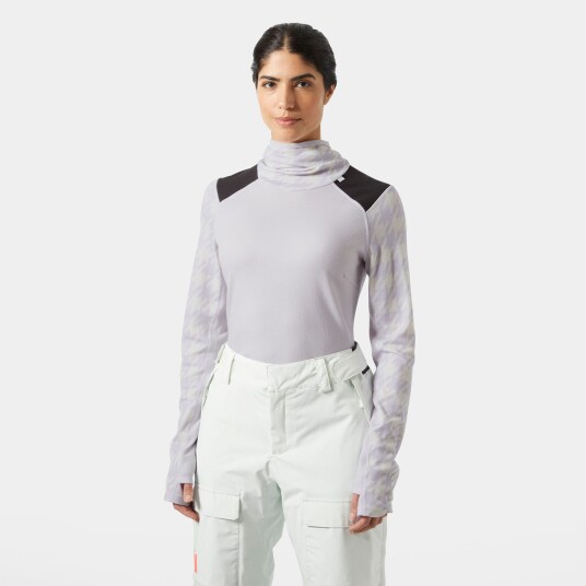 Helly Hansen Lifa® Merino Mellomvekt Balaklava genser Dame Lilla S
