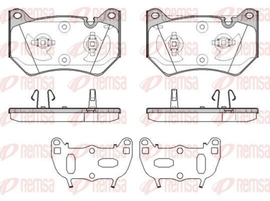 Bremseklosser REMSA 1839.10 Bremseklosser REMSA 1839.10