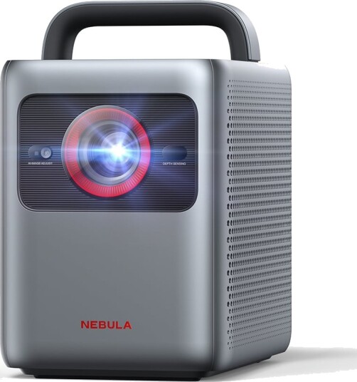 Anker Nebula Cosmos 4K SE DLP Projektor med Wi-Fi og Bluetooth, Grå Anker Nebula Cosmos 4K SE DLP Projektor med Wi-Fi og Bluetooth, Grå