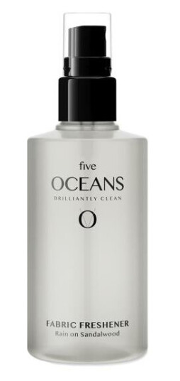 Five Oceans - Tekstilspray 10 cl rain on sandalwood Five Oceans - Tekstilspray 10 cl rain on sandalwood