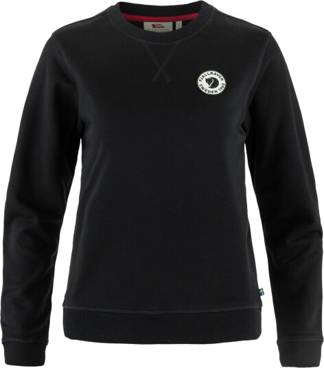 Fjellreven Women's 1960 Logo Badge Sweater Black XS