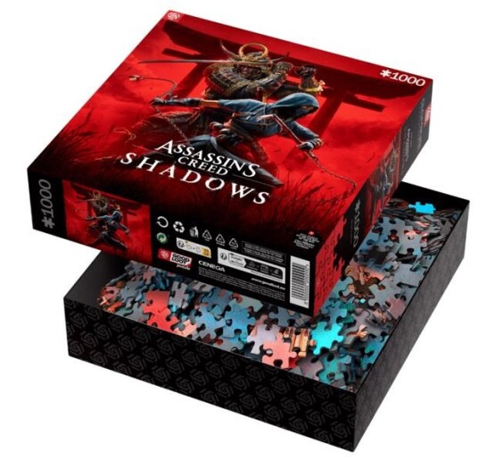 Good Loot Spill puslespill: Assassin"s Creed Shadows Naoe & Yasuke 1000 brikker Good Loot Spill puslespill: Assassin"s Creed Shadows Naoe & Yasuke 1000 brikker