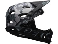 BELL Full face helmet BELL SUPER DH MIPS SPHERICAL matte gloss black camo size M (55-59 cm) (NEW) BELL Full face helmet BELL SUPER DH MIPS SPHERICAL matte gloss black camo size M (55-59 cm) (NEW)
