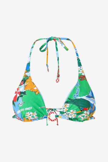 Seafolly Bikini BH Longline Slide Tri Blå