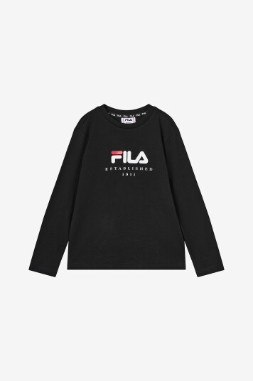 Fila T skjorte Benna Regular Longsleeve Svart