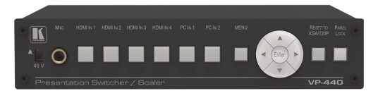 KRAMER VP-440X A/V-svitsjer / skalerer / HDBaseT-omformer KRAMER VP-440X A/V-svitsjer / skalerer / HDBaseT-omformer