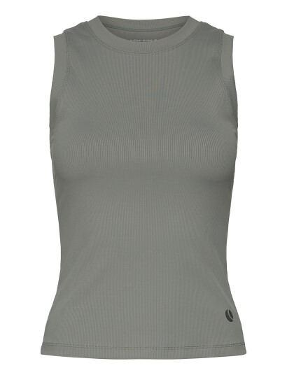 Björn Borg Ace Pocket Ribbed Tank Top   Khaki green   XL
