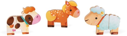 Janod Funny Magnets Farm Magnetsett Janod Funny Magnets Farm Magnetsett