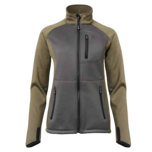 Aclima Women's WoolShell Jacket Gray Pinstripe/Tarmac Gray Pinstripe / Tarmac M