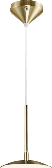 Grant takpendel 25 - Messing/opal hvit Grant takpendel 25 - Messing/opal hvit