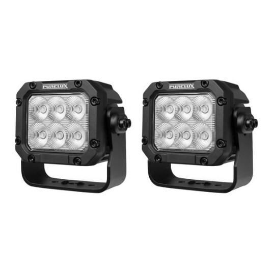 Arbeidslys PURELUX Square 60 HD Gen2   14 cm / 60W / Bred 2 stk