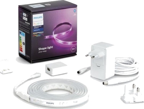 Philips Hue Lightstrip Plus V4 2m LED Lyslister med smart appkontroll