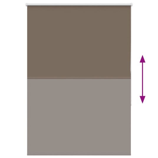 Rullegardin lystette 95x150 cm stoff bredde 90,7 cm polyester 8721158320858