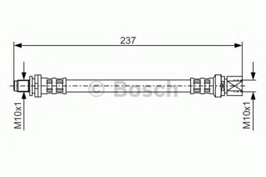 Bremseslange BOSCH 1 987 476 564 Bremseslange BOSCH 1 987 476 564