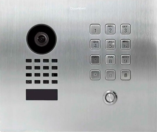 Doorbird Dørtelefon D1101KH Classic Video (Innfelt) Rustfritt Stål V2A