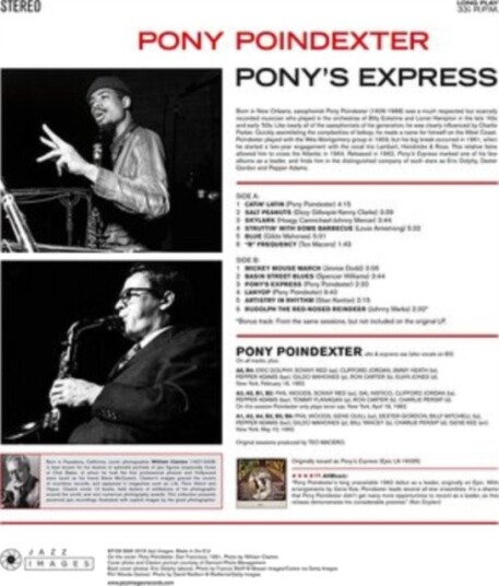 Pony Poindexter Ponys Express Uk Vinyl
