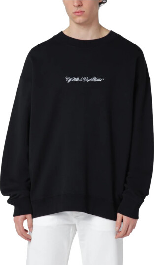 Off White Herre Gensere & Hettegensere Svart L,